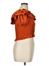 Habitual Orange Short Sleeve Top Size 14 - photo 4