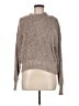Pink Rose Tweed Tan Pullover Sweater Size M - photo 1