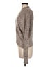 Pink Rose Tweed Tan Pullover Sweater Size M - photo 5