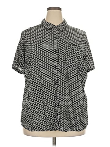 Croft & Barrow Short Sleeve Blouse (view 1)