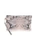 Laura Di Maggio 100% Leather Animal Print Pink Silver Leather Wristlet One size - photo 1