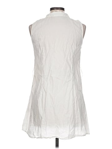Blue Bird Sleeveless Button-Down Shirt (view 2)