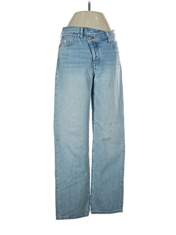Madewell Low-Slung Straight Jeans in Sevilla Wash: Cross-Tab Edition (view 1)