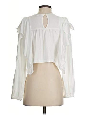 Topshop Long Sleeve Blouse (view 2)