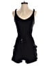 Almost Famous Solid Black Romper Size S - photo 1