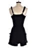 Almost Famous Solid Black Romper Size S - photo 2
