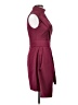 Keepsake 100% Polyester Burgundy Cocktail Dress Size XS - photo 4