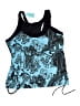 Summer Mae Paisley Blue Swimsuit Top Size 2X - photo 1