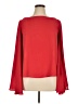 Rubber Duck 100% Polyester Red Long Sleeve Blouse Size M - photo 1