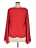 Rubber Duck 100% Polyester Red Long Sleeve Blouse Size M - photo 2