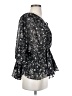 Hayden 100% Polyester Black 3/4 Sleeve Blouse Size S - photo 4