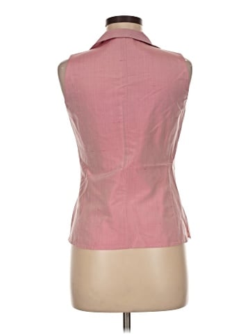 AKRIS Sleeveless Button-Down Shirt (view 2)