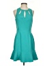 Adelyn Rae Solid Teal Cocktail Dress Size S - photo 1