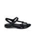 Ecco 100% Leather Black Sandals Size EU 37 - photo 1