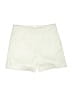 Ecru Solid Ivory Khaki Shorts Size 4 - photo 1