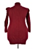 Venus Burgundy Casual Dress Size 3X - photo 2