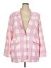 Sanctuary Checkered-gingham Pink Blazer Size XXL - photo 1