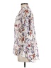 H&M Floral Ivory Long Sleeve Blouse Size 8 - photo 5