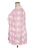 Sanctuary Checkered-gingham Pink Blazer Size XXL - photo 5