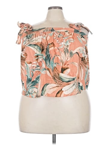 a.n.a. A New Approach Sleeveless Blouse (view 1)
