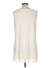 Logo Layers Ivory Sleeveless T-Shirt Size L - photo 2