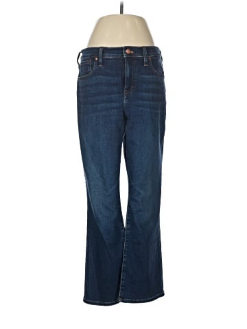 Madewell Kick Out Crop Jeans in Colleton Wash (view 1)