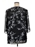 VIISHOW Black 3/4 Sleeve Blouse Size XL - photo 2