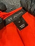 St. John Orange Long Sleeve Silk Top Size 10 - photo 7