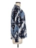 Cooper & Ella 100% Polyester Print Blue Long Sleeve Blouse Size M - photo 4