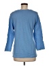 Caribbean Joe Blue 3/4 Sleeve Top Size M - photo 2
