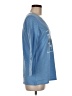 Caribbean Joe Blue 3/4 Sleeve Top Size M - photo 4