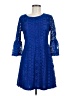 Atmosphere 100% Polyester Blue Cocktail Dress Size 8 - photo 1