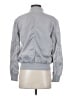 American Eagle Outfitters 100% Polyester Solid Gray Jacket Size S - photo 2