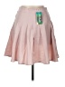 Romwe 100% Polyester Solid Pink Formal Skirt Size L - photo 2
