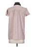 Nordstrom Rack 100% Polyester Polka Dots Pink Short Sleeve Blouse Size S - photo 2