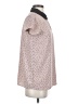 Nordstrom Rack 100% Polyester Polka Dots Pink Short Sleeve Blouse Size S - photo 4