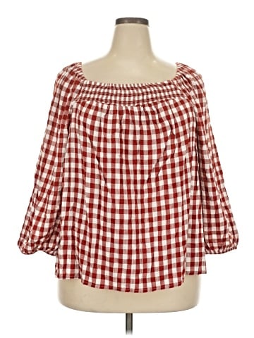 St. John's Bay 3/4 Sleeve Blouse (view 1)