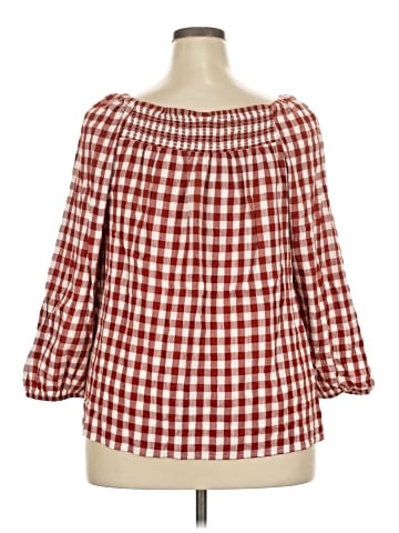St. John's Bay 3/4 Sleeve Blouse (view 2)