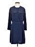 Theory Blue Casual Dress Size 4 - photo 1