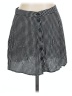 Forever 21 Houndstooth Black Casual Skirt Size L - photo 1