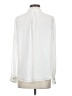 H&M 100% Polyester Ivory White Long Sleeve Blouse Size 4 - photo 2