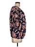Easel Blue 3/4 Sleeve Blouse Size L - photo 4