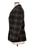 L.L.Bean Plaid Green Wool Blazer Size 10 - photo 5