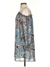 Hayden 100% Polyester Paisley Blue Casual Dress Size S - photo 5