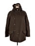 Saint Laurent 100% Cotton Brown Coat Size 18 - photo 1