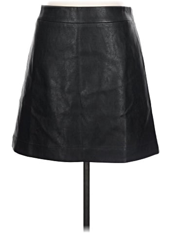 J.Crew Factory Store Faux Leather Skirt (view 1)