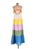 Roxy 100% Cotton Color Block White Casual Dress Size XL - photo 2