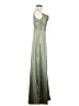Assorted Brands Metallic Green Casual Dress Size 0 - photo 4