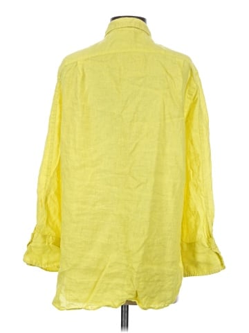 Zara 3/4 Sleeve Button-Down Shirt (view 2)