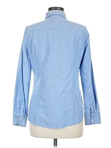 J.Crew Factory Store Long Sleeve Button-Down Shirt (view 2)